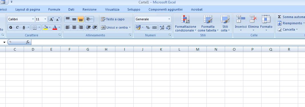Corso Base di Excel